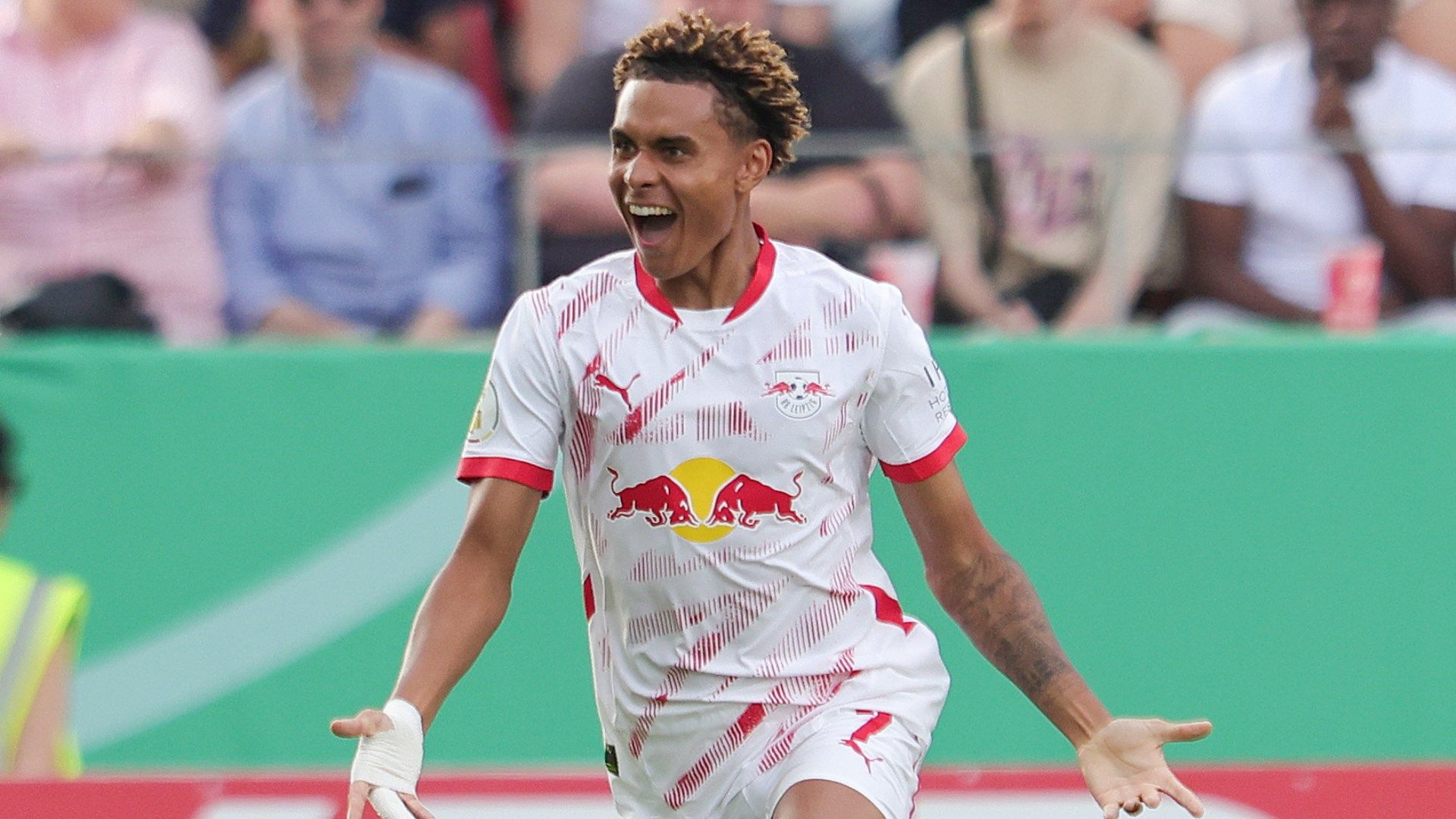 Antonio Nusa on Barcelona Radar for Summer Switch 1 Antonio20Nusa20RB20Leipzig202024 25