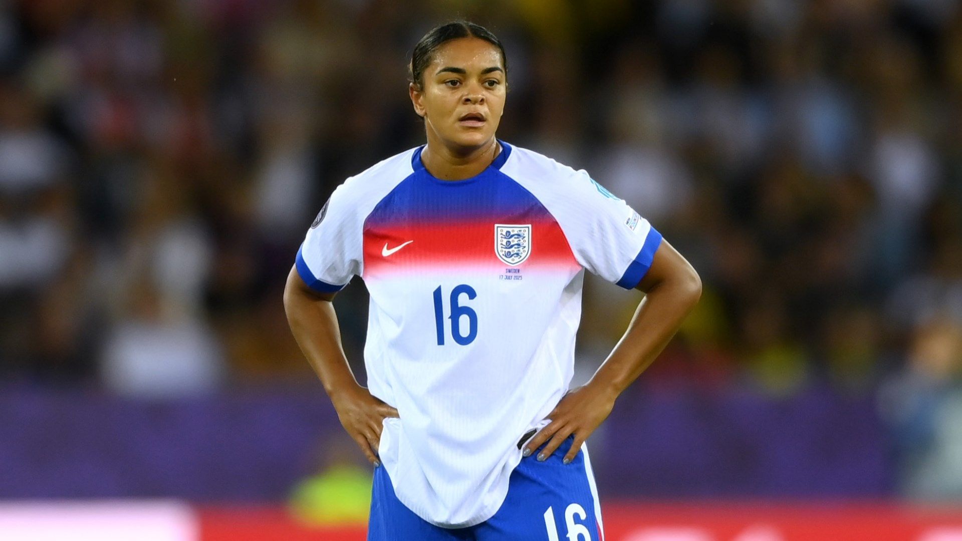 Lionesses star Jess Carter subjected to 'a lot of racial abuse' during England’s Euro 2025 campaign as Gotham FC defender takes a 'step back from social media' 2 GOAL20 20Blank20WEB20 20Facebook205 1
