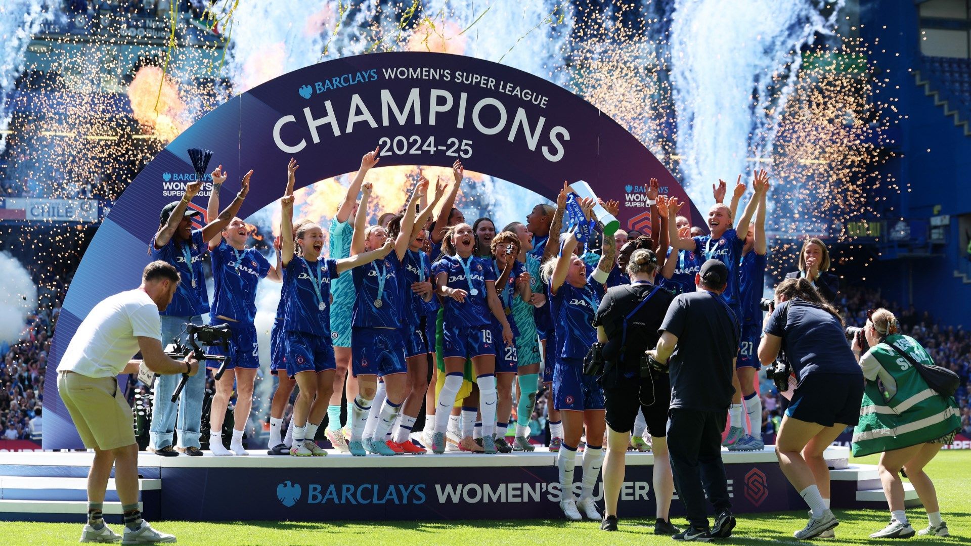 WSL 2025-26 fixtures revealed: Dates for your diary as Chelsea vs Man City showdown headlines opening weekend & Arsenal host newly-promoted London City Lionesses 2 GOAL20 20Blank20WEB20 20Facebook208