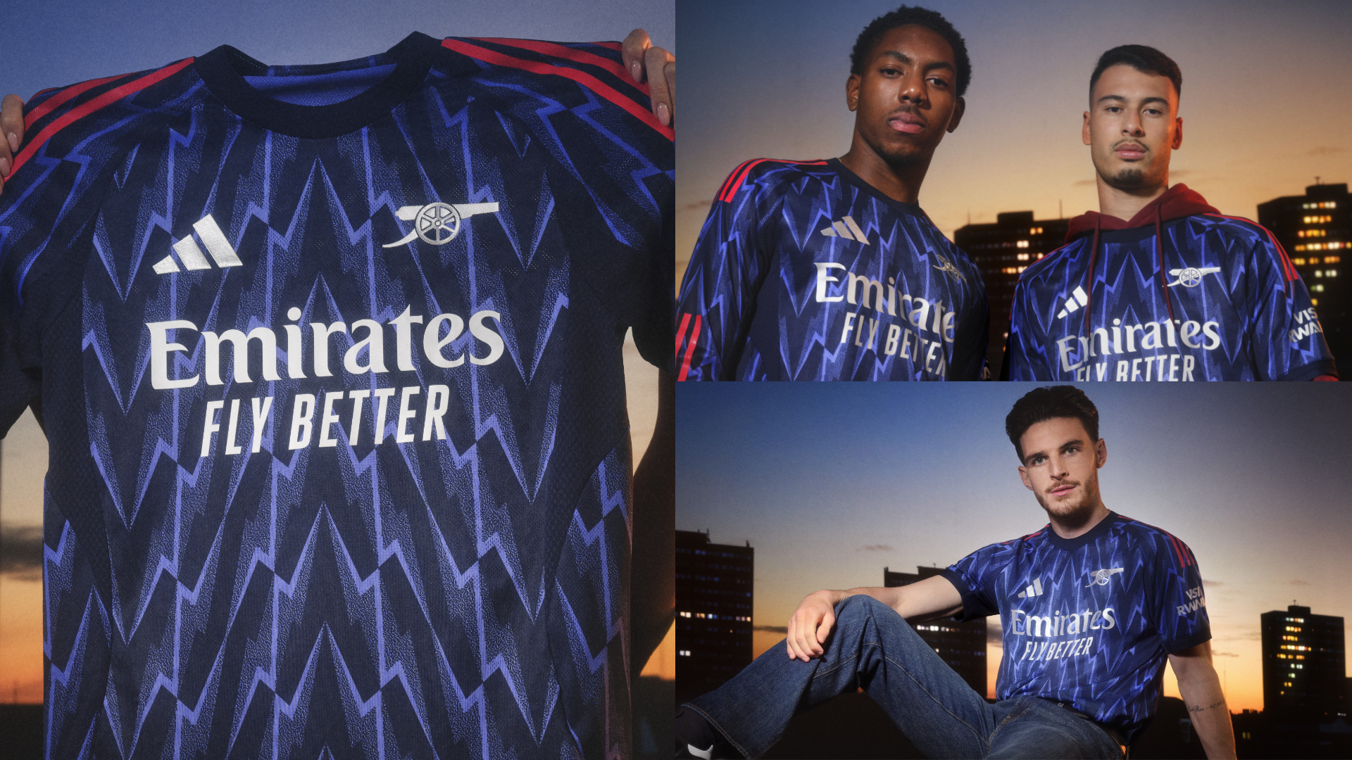Arsenal throw it back to iconic 90s 'lightning bolt' strip as Gunners reveal bold new away kit for 2025-26 2 GOAL20 20Multiple20Images20 20320Stacked20 20Facebook2060