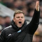Chelsea, Man Utd & Liverpool annoy Newcastle with transfer business as Eddie Howe reacts to ‘frustrating’ failed pursuits of Liam Delap, Joao Pedro, Bryan Mbeumo & Hugo Ekitike 4 GettyImages 2208171246