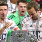 Harry Kane Farewell: Tribute to Bayern Legend Thomas Muller 2 GettyImages 2214583296