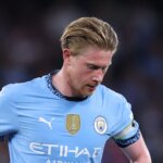 De Bruyne Honored to Wear Napoli’s No.10 in Maradona Tribute 3 GettyImages 2220500682