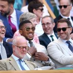 Lineker’s Ringside Seat: Cramp Chaos Next to AJ at Wimbledon 3 GettyImages 2223536684