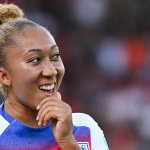 Lauren James Laughs Off Black Eye as Lionesses Cruise Past Dutch 2 GettyImages 2223672447