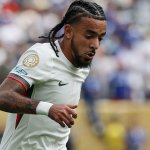 Malo Gusto Battles Heat in Chelsea’s CWC Triumph 3 GettyImages 2224186192
