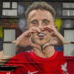 Diogo Jota Mural: Anfield's New Tribute 3 GettyImages 2225219095