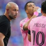 'Any sports fan feels admiration for athletes like Messi, Michael Jordan, Rafael Nadal,' says Mascherano as he heaps praise on Messi after the Argentine’s sixth brace in seven matches 5 GettyImages 2225471651