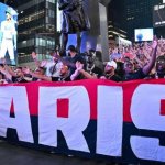 Paris Saint-Germain fans light up NYC before Club World Cup 3 PSG20Times20Square