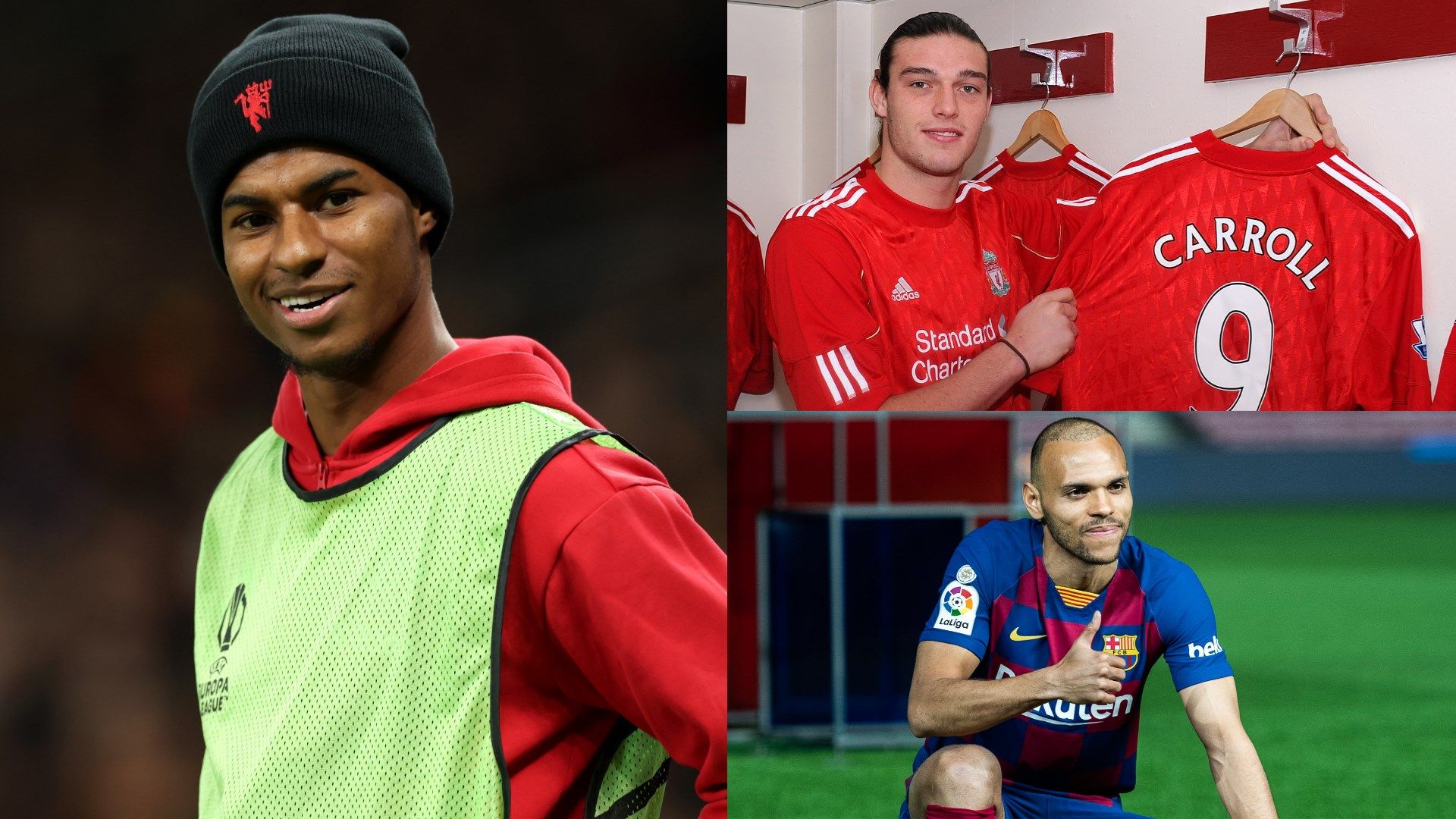 Marcus Rashford to Barcelona, Andy Carroll to Liverpool & the top 10 most 'underserved' transfers in football history 2 Rashford20Underserved20Transfers20GFX