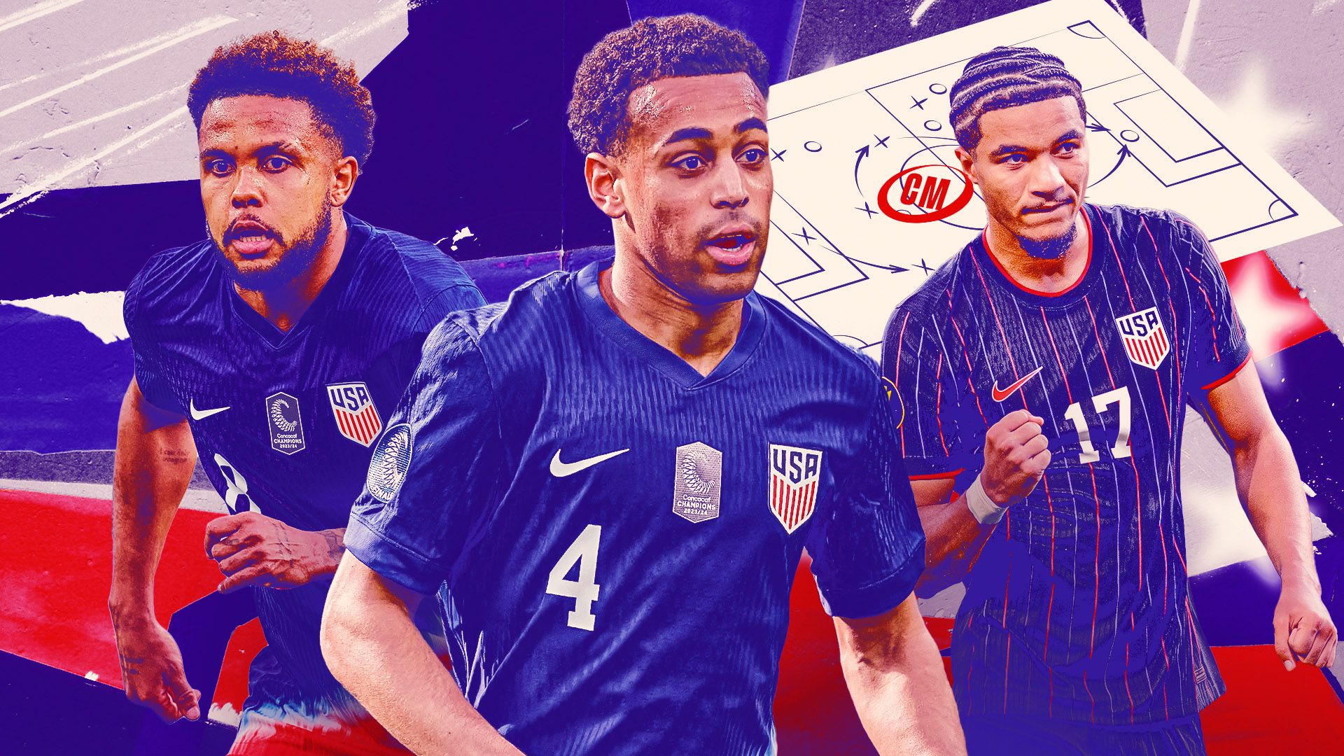 USMNT Midfield Faces New Era Ahead of 2026 World Cup 1 USMNT20positions20central20mids