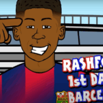 VIDEO: Marcus Rashford left running scared after nightmare first day at Barcelona in hilarious 442oons clip as Man Utd outcast completes loan 4 image2082