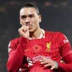 Darwin Nunez hits hat-trick for Liverpool in thumping 5-0 friendly win over Stoke with Federico Chiesa also among the goals as record signing Florian Wirtz makes his debut 3 imago1053605844h