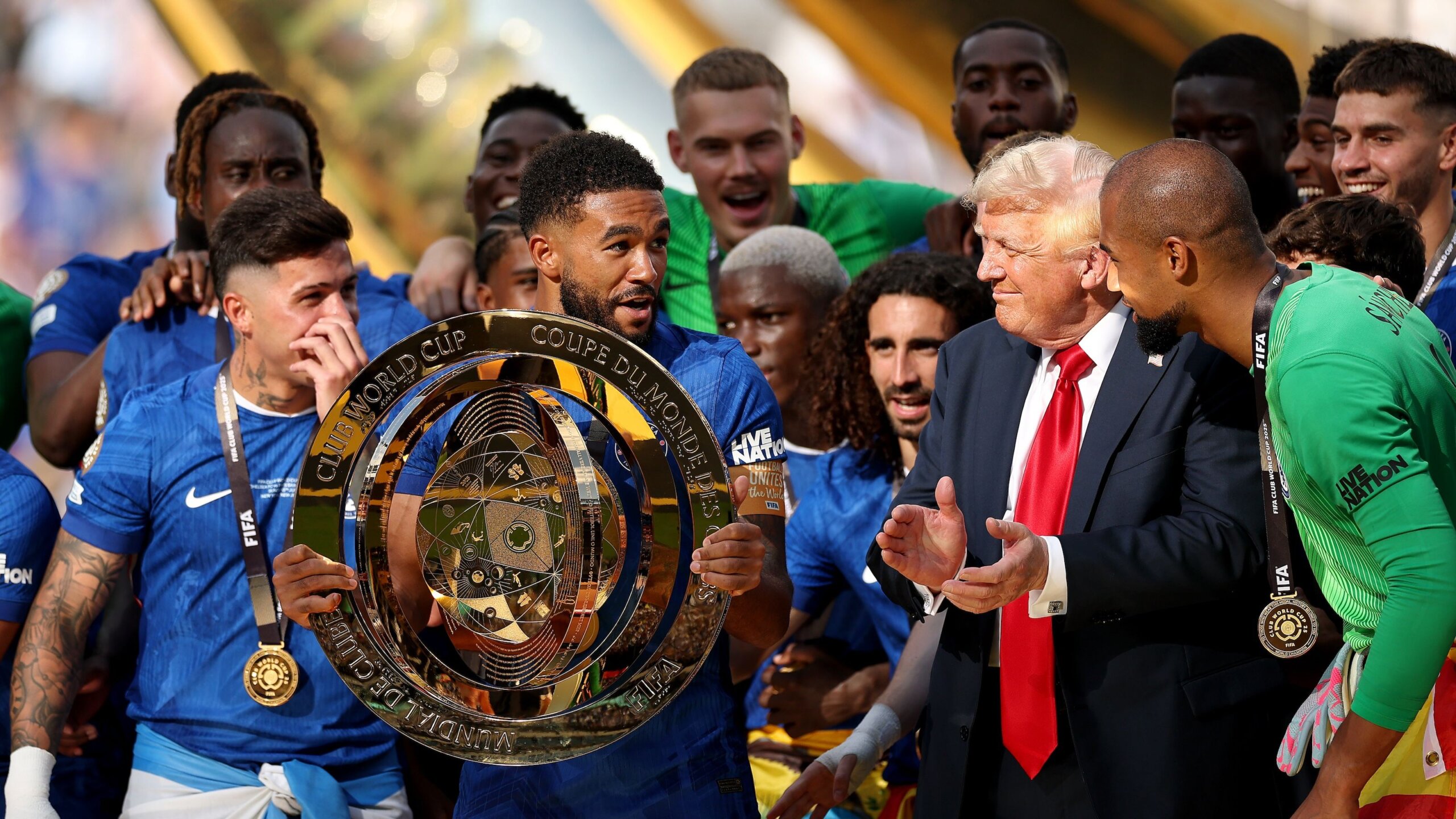 Marc Cucurella Reveals Trump’s Unexpected Role in Chelsea’s Club World Cup Win 3 trump trophy scaled