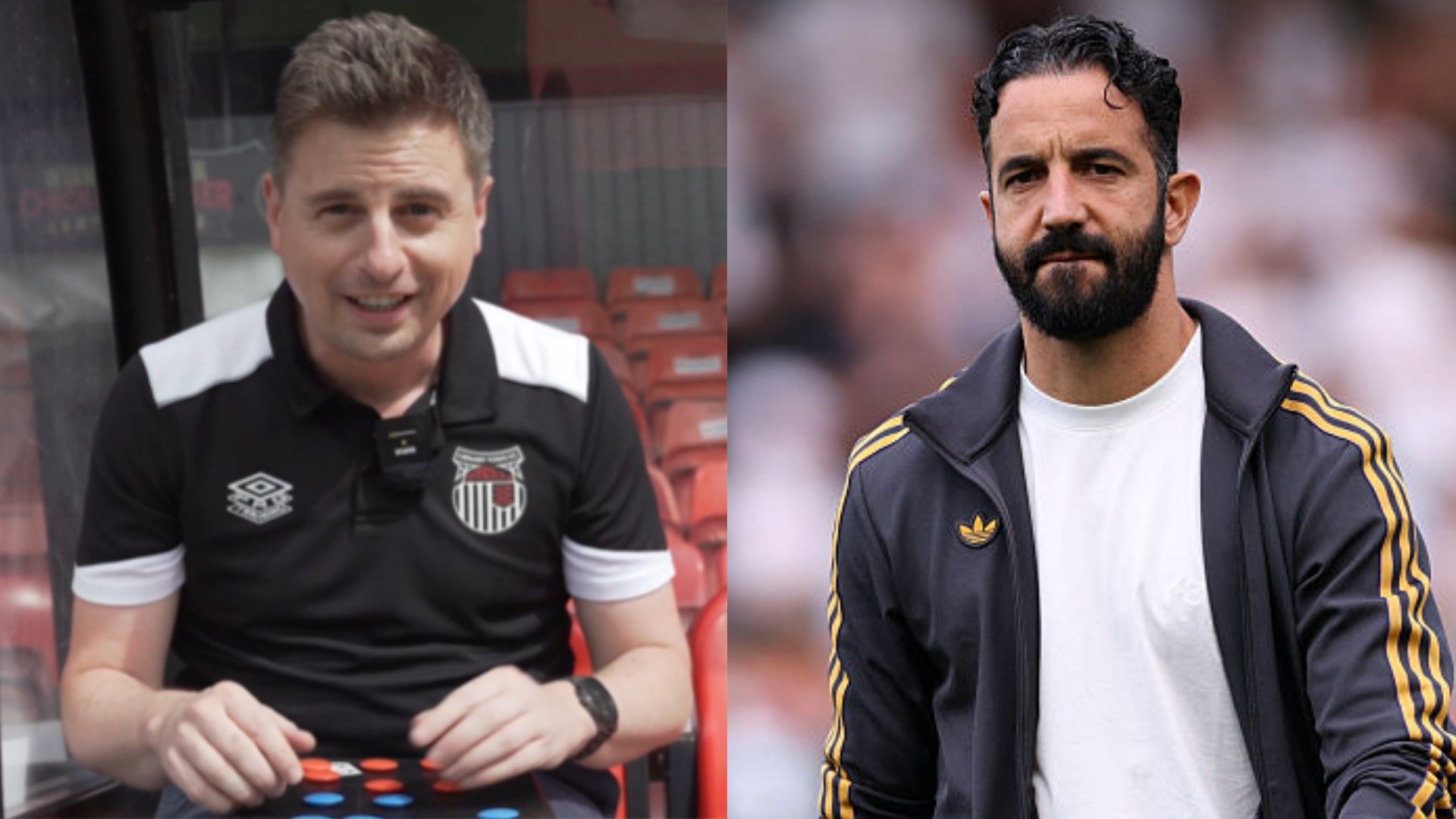 Grimsby Trolls Ruben Amorim and Man Utd With Cheeky Line-up Video 1 GOAL20 20Multiple20Images20 20220Split20 20Facebook201 5