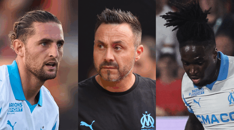 De Zerbi Condemns Rabiot Rowe Brawl, Defends Marseille Action 1 GOAL20 20Multiple20Images20 20320Split20 20Facebook16