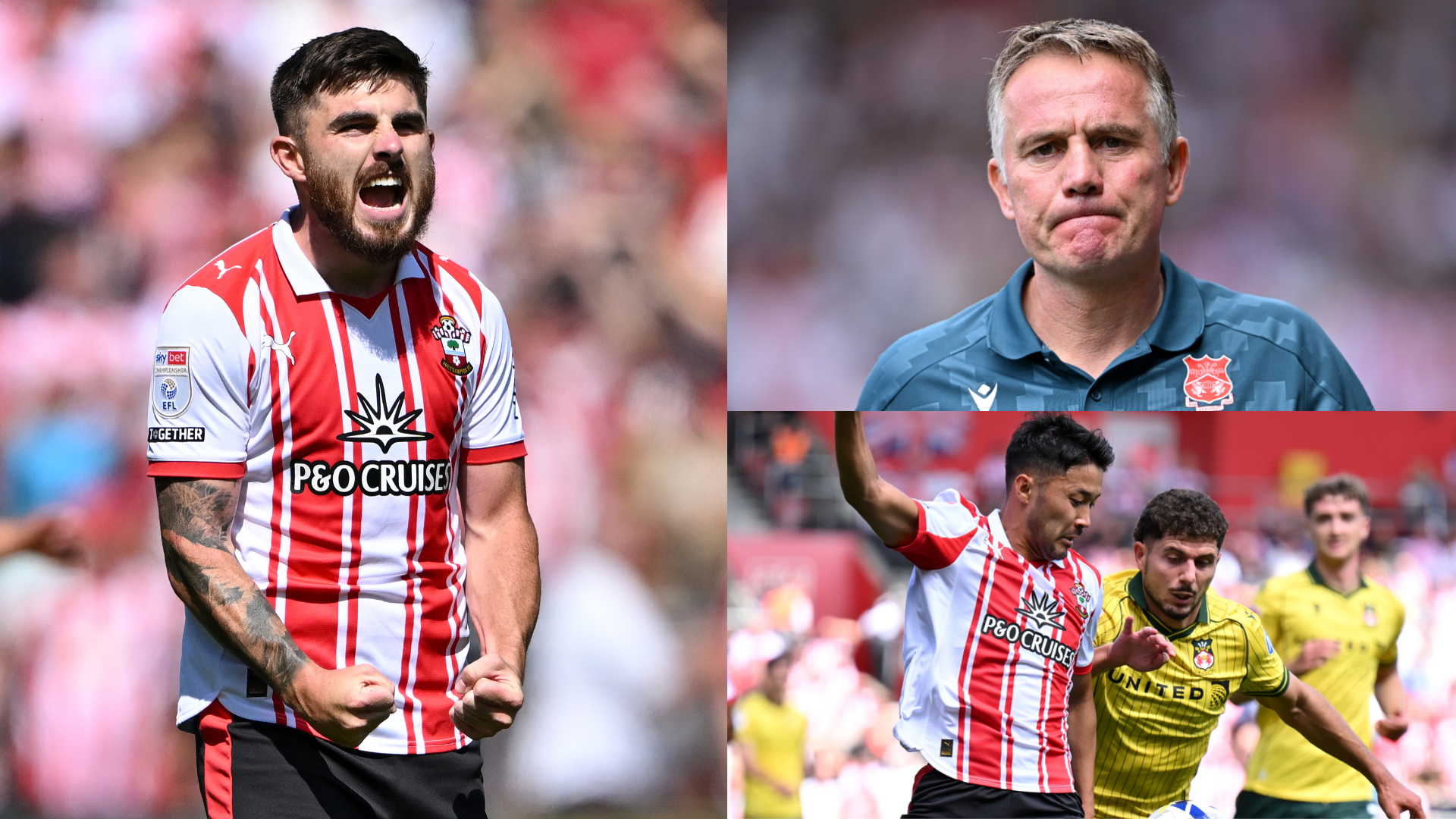 Wrexham Suffer Late Southampton Defeat in Championship Opener 6 GOAL20 20Multiple20Images20 20320Stacked20 20Facebook202
