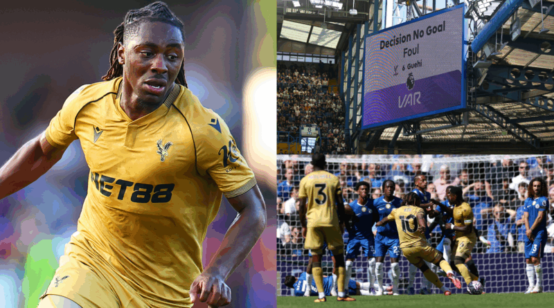 Eberechi Eze Free-Kick Ruled Out by VAR Sparks Controversy 1 GOAL20 20Multiple20Images20 20320Stacked20 20Facebook401