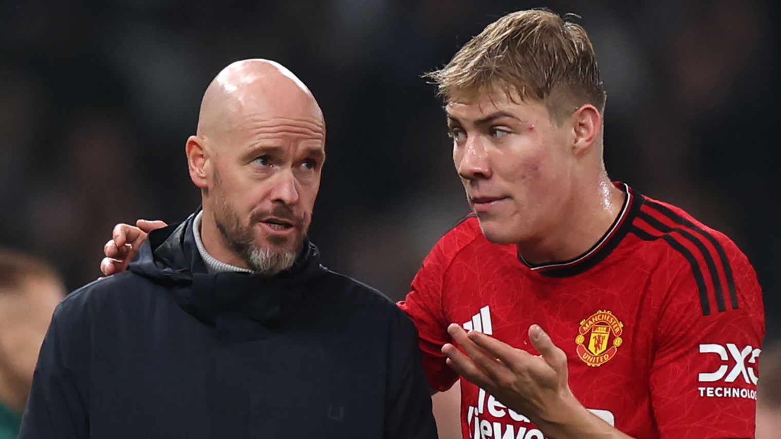 Man Utd Dressing Room Concerned Over Rasmus Hojlund’s Agency Switch 10 GettyImages 1782565175
