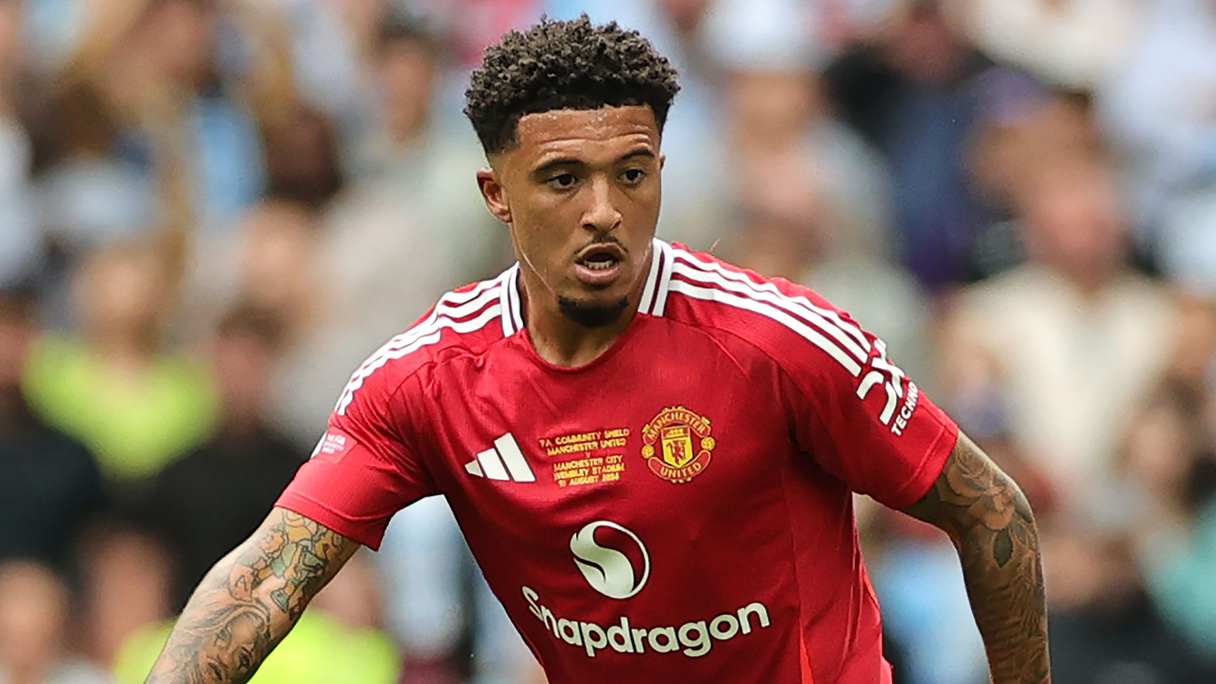 Sancho Rejects Roma Loan Move, Leaving Manchester United in Limbo 8 GettyImages 2166236069