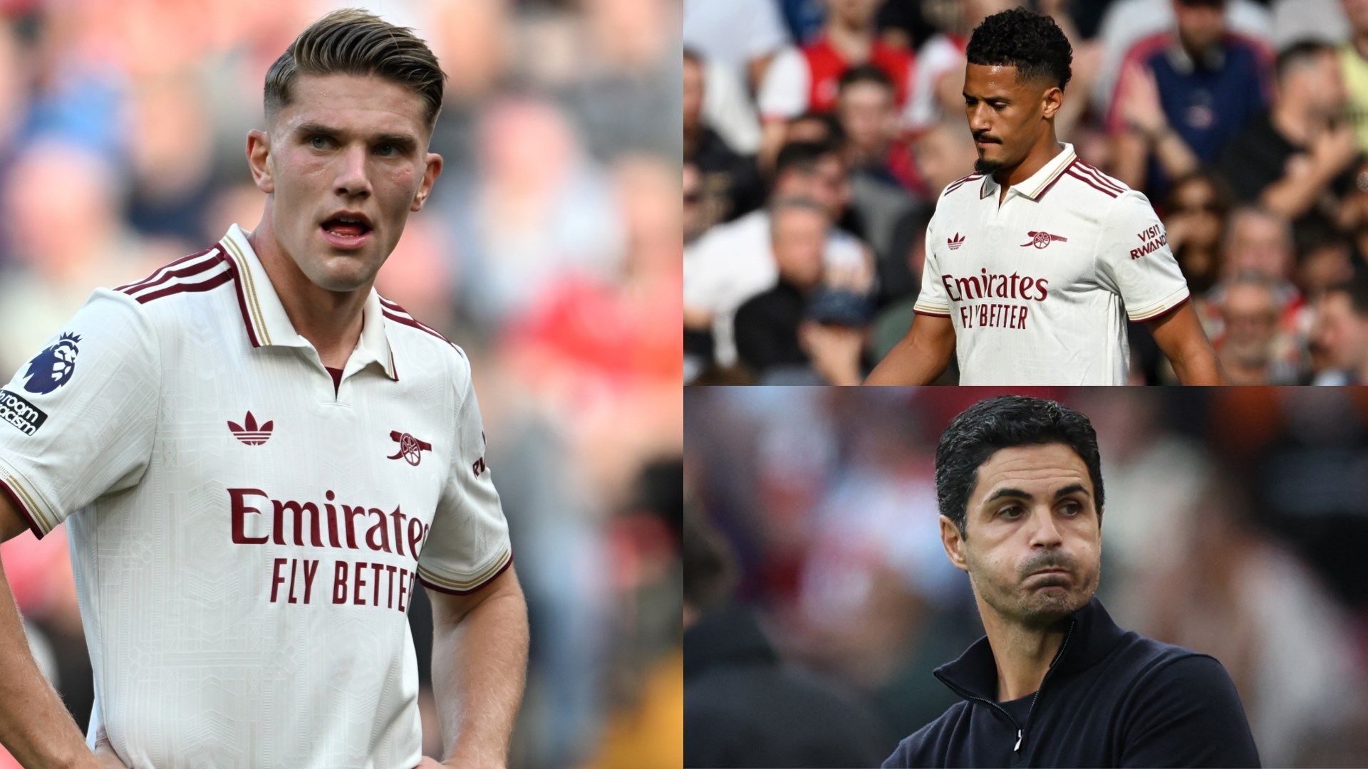 Arsenal Player Ratings vs Liverpool: Saliba Injury Adds to Gunners’ Woes 7 Gyokeres20Saliba20Arteta20Arsenal20GFX