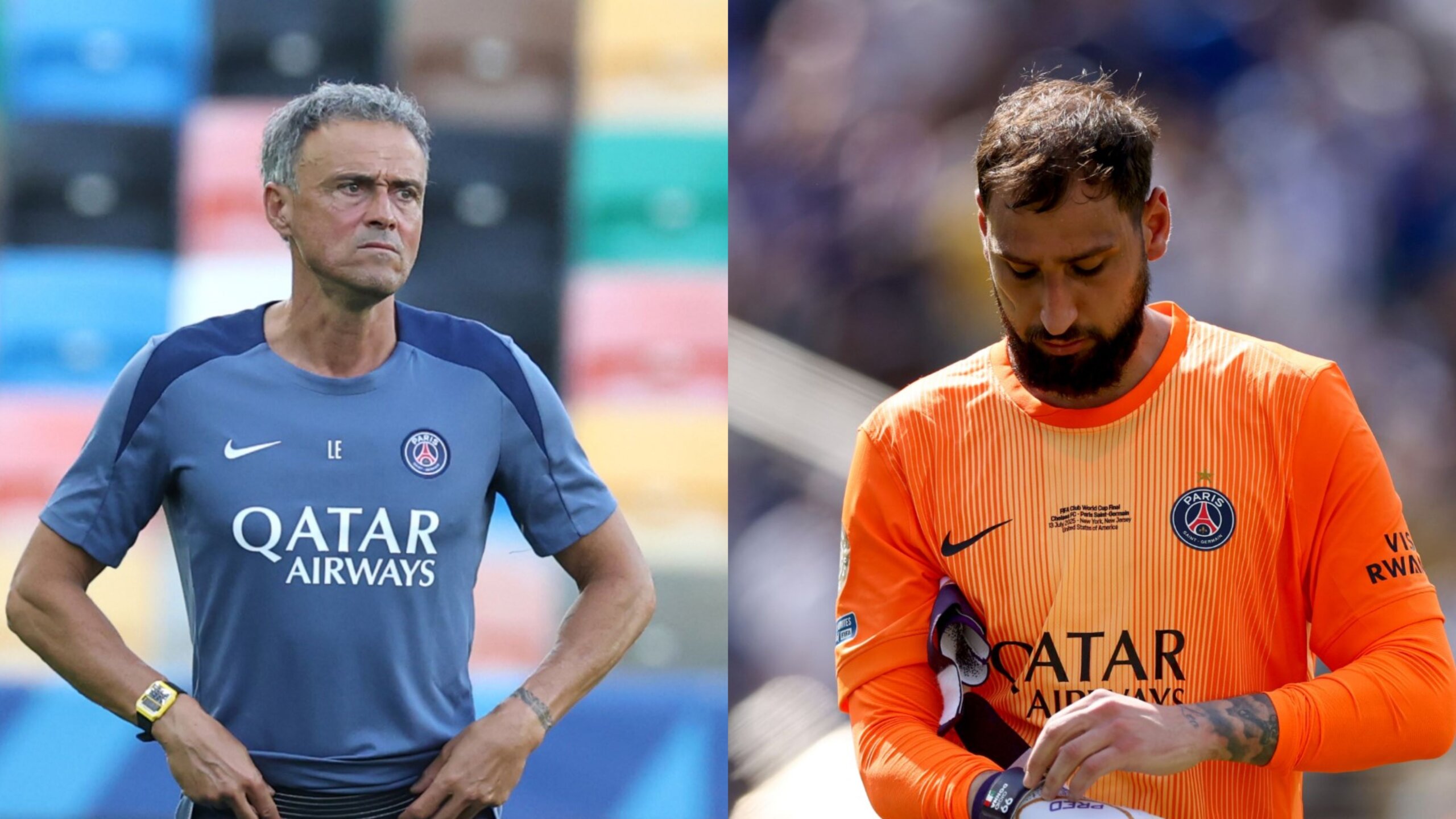 Luis Enrique Takes Full Responsibility for Donnarumma Omission 1 Luis20and20Donnarumma scaled