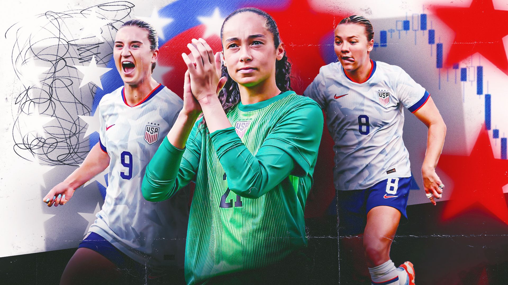 USWNT Debutant Tier Rankings: Hayes’ Fresh Faces Shine 10 USWNT Stock up Stock down