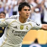 gonzalo.garcia.realmadrid.juventus.2025.festeggia