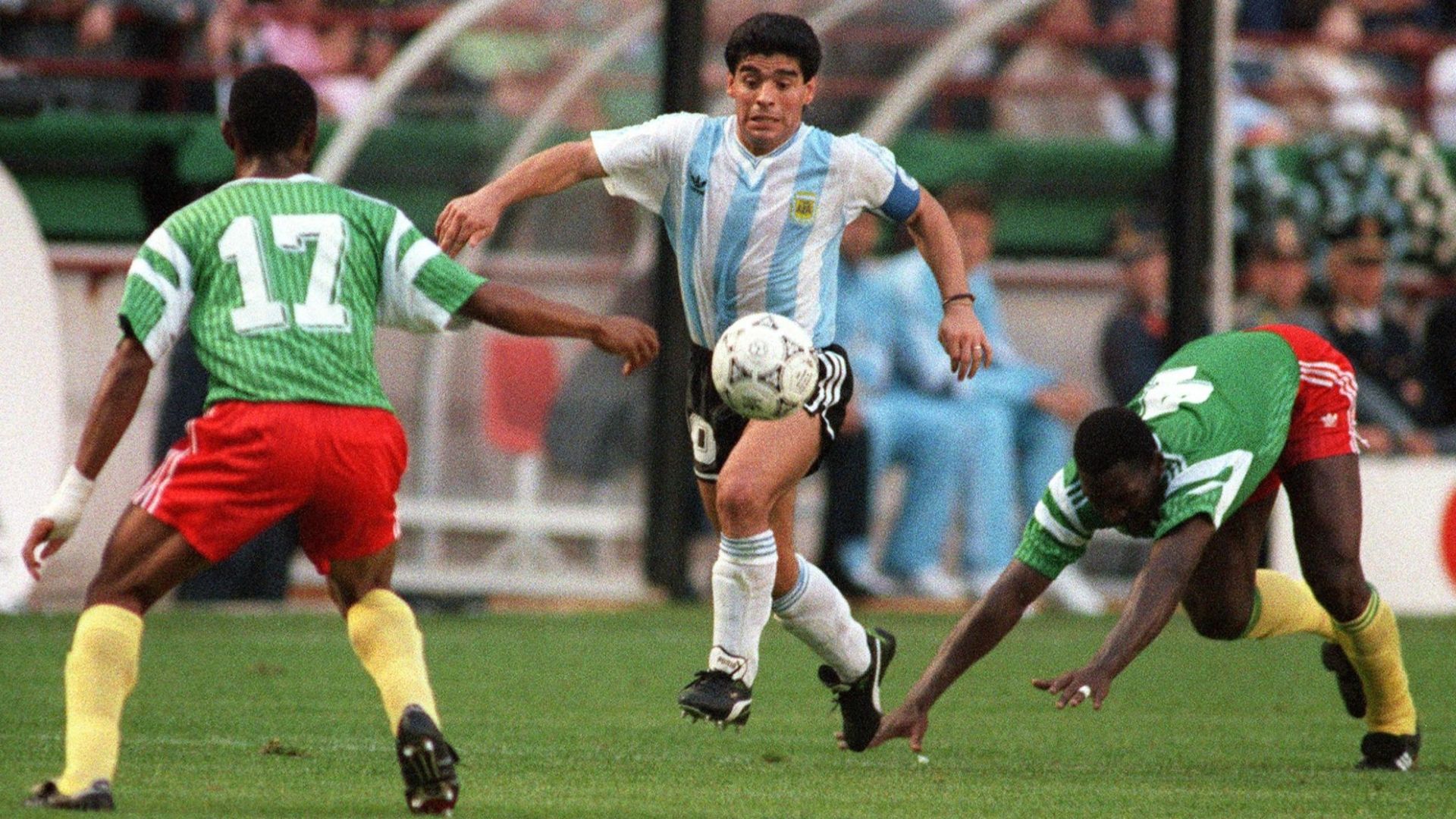 Ghana's World Cup Matches That Transformed African Football 2 Cameroon20Maradona20199020GettyImages 101616336202