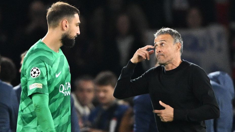 Man City New Boy Donnarumma Speaks Out on Luis Enrique Exit 9 Donnarumma20Luis20Enrique