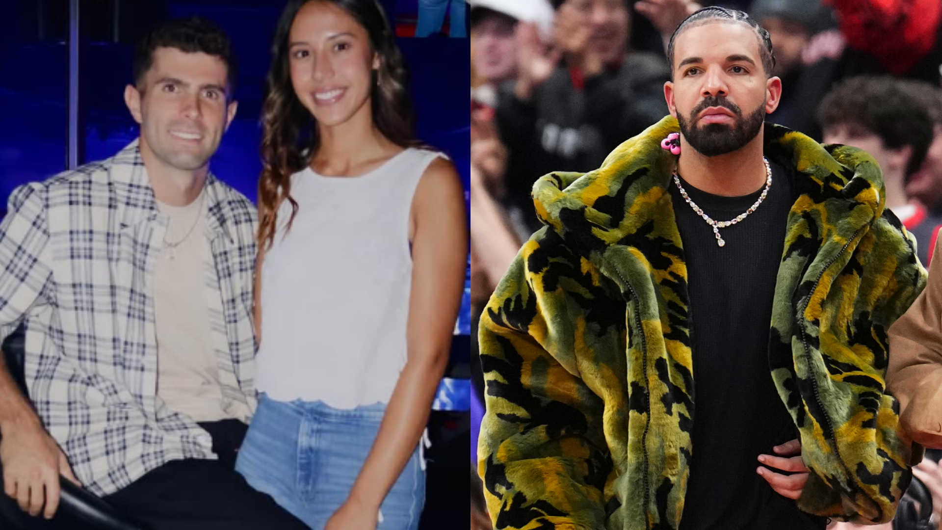 Pulisic and Melton Enjoy Drake Concert During Break in Milan 4 GOAL20 20Multiple20Images20 20220Split20 20Facebook2013