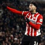 Ricardo Pepi Shines with Two Goals as PSV Triumphs over NEC 3 GettyImages 2187949160
