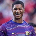 Marcus Rashford Forms Close Bond with Barcelona's Roony Bardghji 3 GettyImages 2227245301