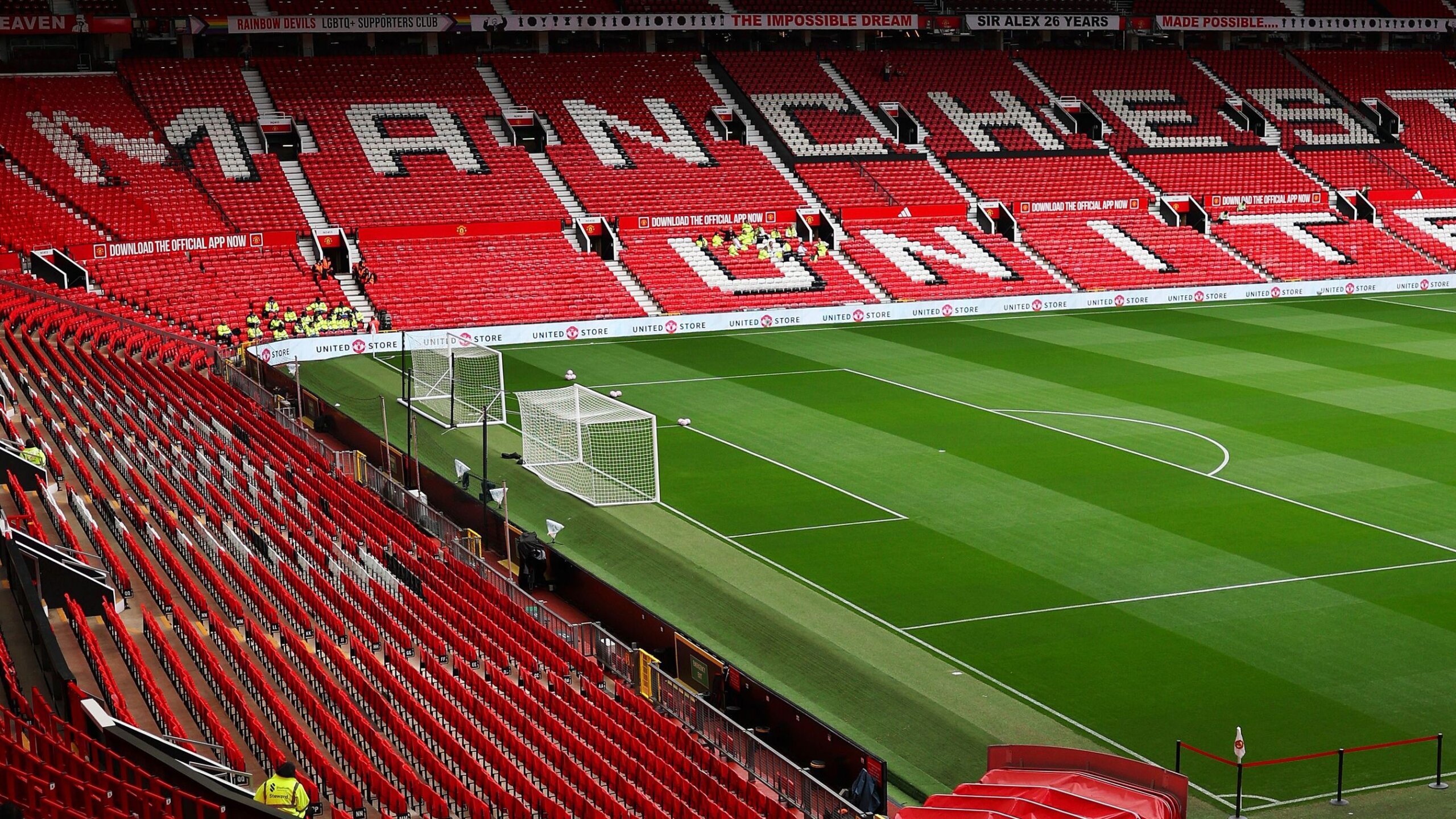 Man Utd Start Old Trafford Expansion with 6,000 Safe Standing Seats 8 GettyImages 2232834007 scaled