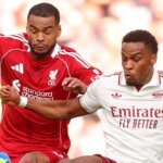 Jurrien Timber Reflects on Arsenal vs Liverpool Clash with Gakpo 2 GettyImages 2233035041