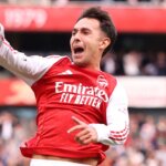 Zubimendi Stuns Arsenal Fans With Spectacular First Premier League Goal 2 GettyImages 2235188146