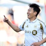 Son Heung-Min Embraces LAFC Fantasy Football League Challenge 3 GettyImages 2235279704