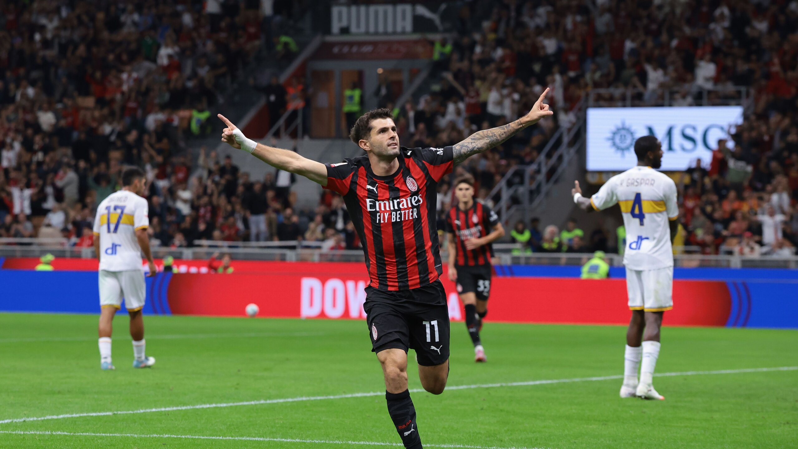 Christian Pulisic Praised as AC Milan’s Star by Alexi Lalas 11 GettyImages 2236990783 scaled