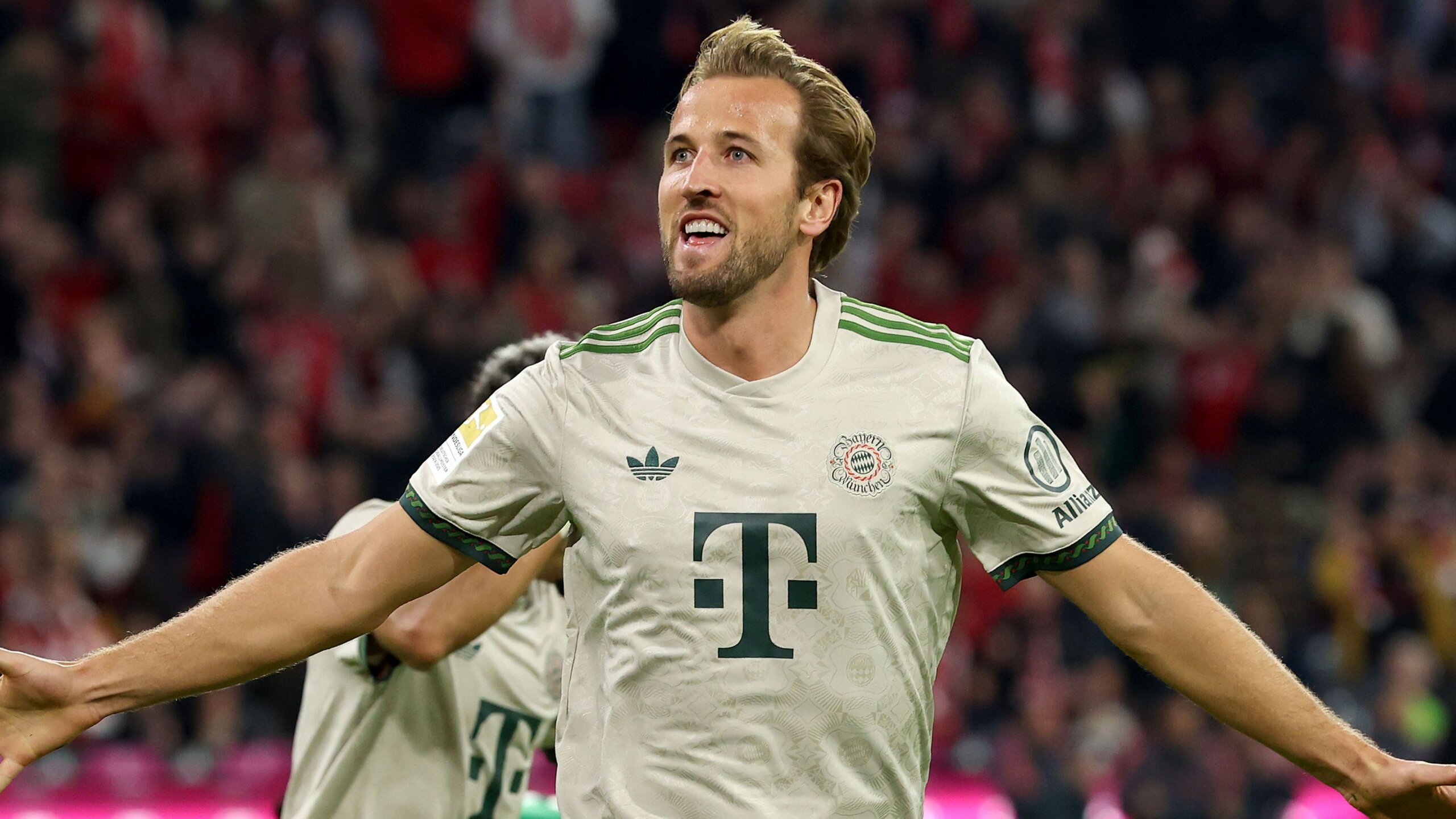 Harry Kane Makes Bundesliga History with Record-Breaking 100th Goal 1 GettyImages 2237627105 scaled