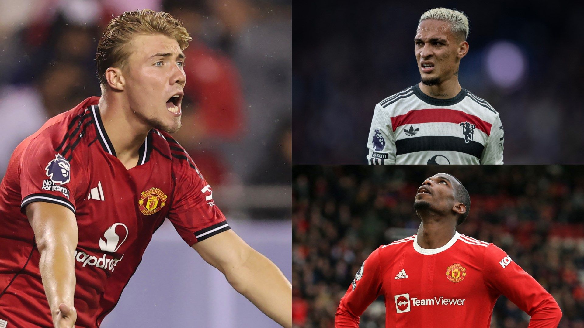 Man Utd's Worst Glazer-Era Signings: Antony, Sancho & More 10 Hojlund20Antony20Pogba20GFX