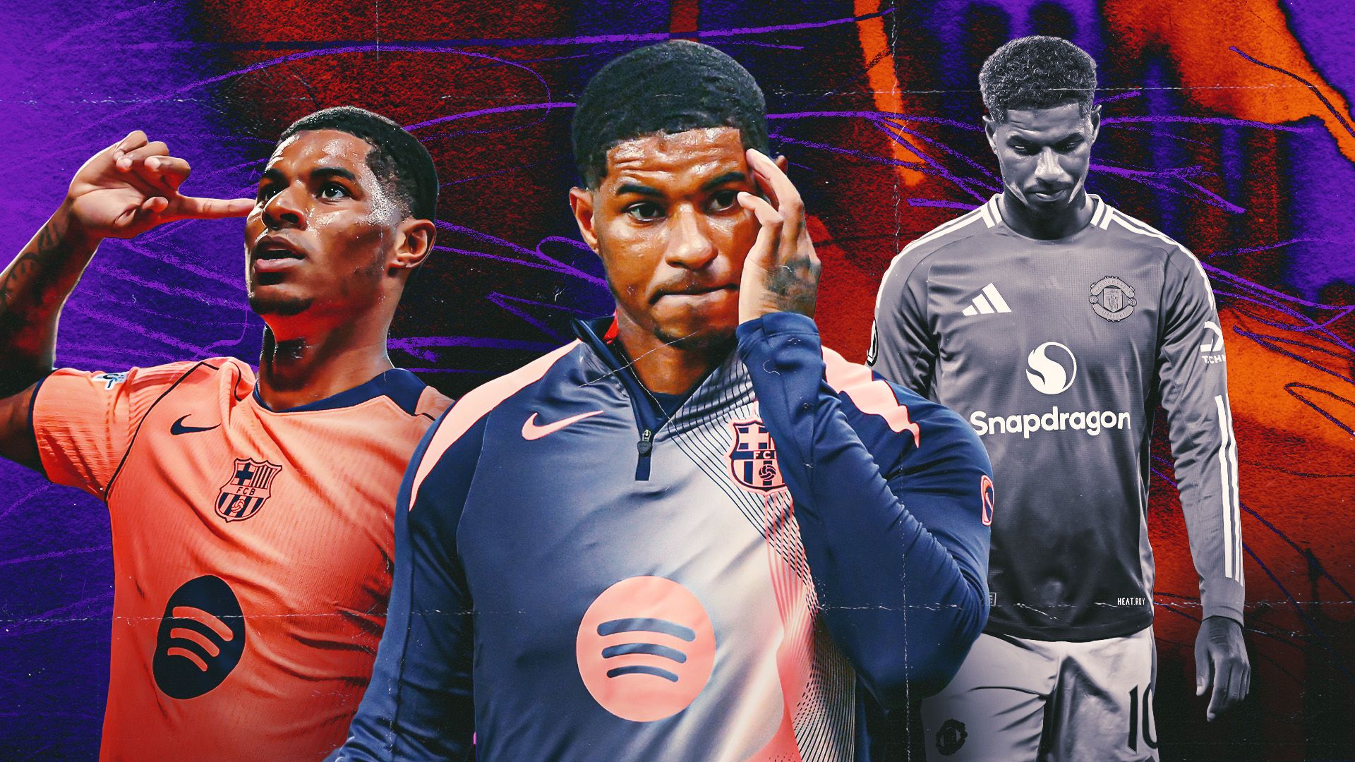 Rashford's Discipline Under Scrutiny at Barcelona 9 Marcus20Rashford20risks20blowing20unique20chance20to20reignite20his20career20at20Barcelona