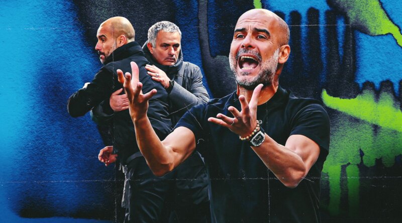 Is Pep Guardiola turning into Jose Mourinho?! Man City boss will only take his new-look side backwards if he continues looking to his old foe for tactical inspiration 1 Pep20Guardiola20is20turning20into20Jose20Mourinho
