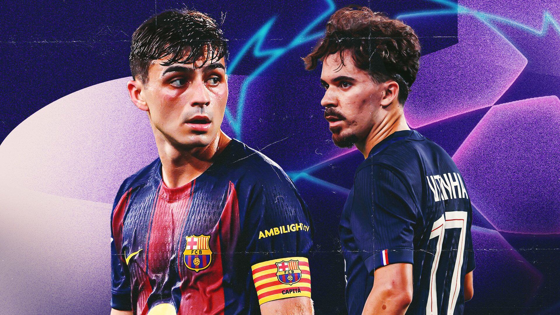 Pedri vs Vitinha: Champions League's Midfield Masterclass 8 Barcelona20PSG20UCl