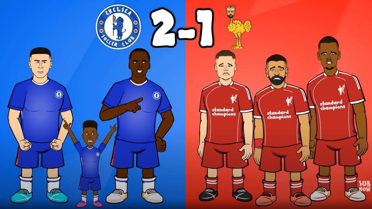 Van Dijk Only Fans Joke and Salah's Finishing Mocked in 442oons Parody 8 Chelsea