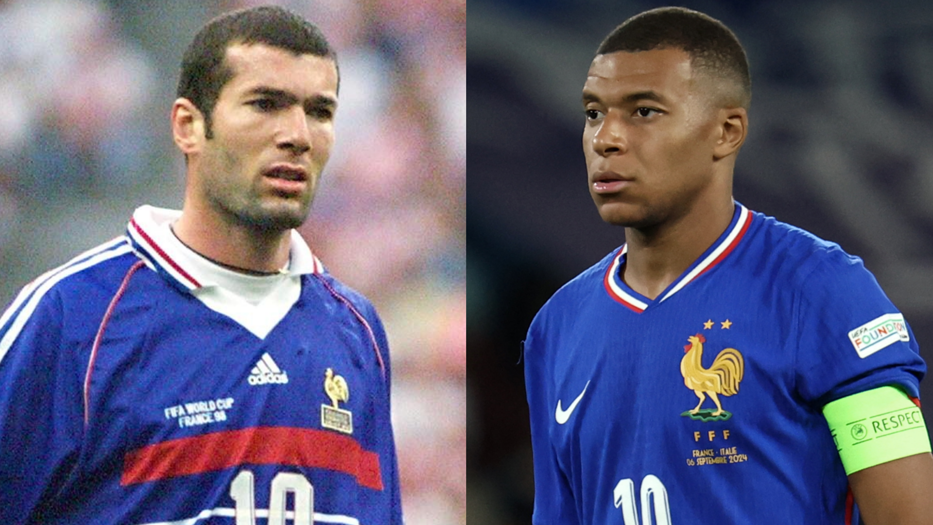 Mbappe Faces Zidane Comparison as France Fans Draw the Line 1 GOAL20 20Multiple20Images20 20220Split20 20Facebook20 202025 03 21T104222.325