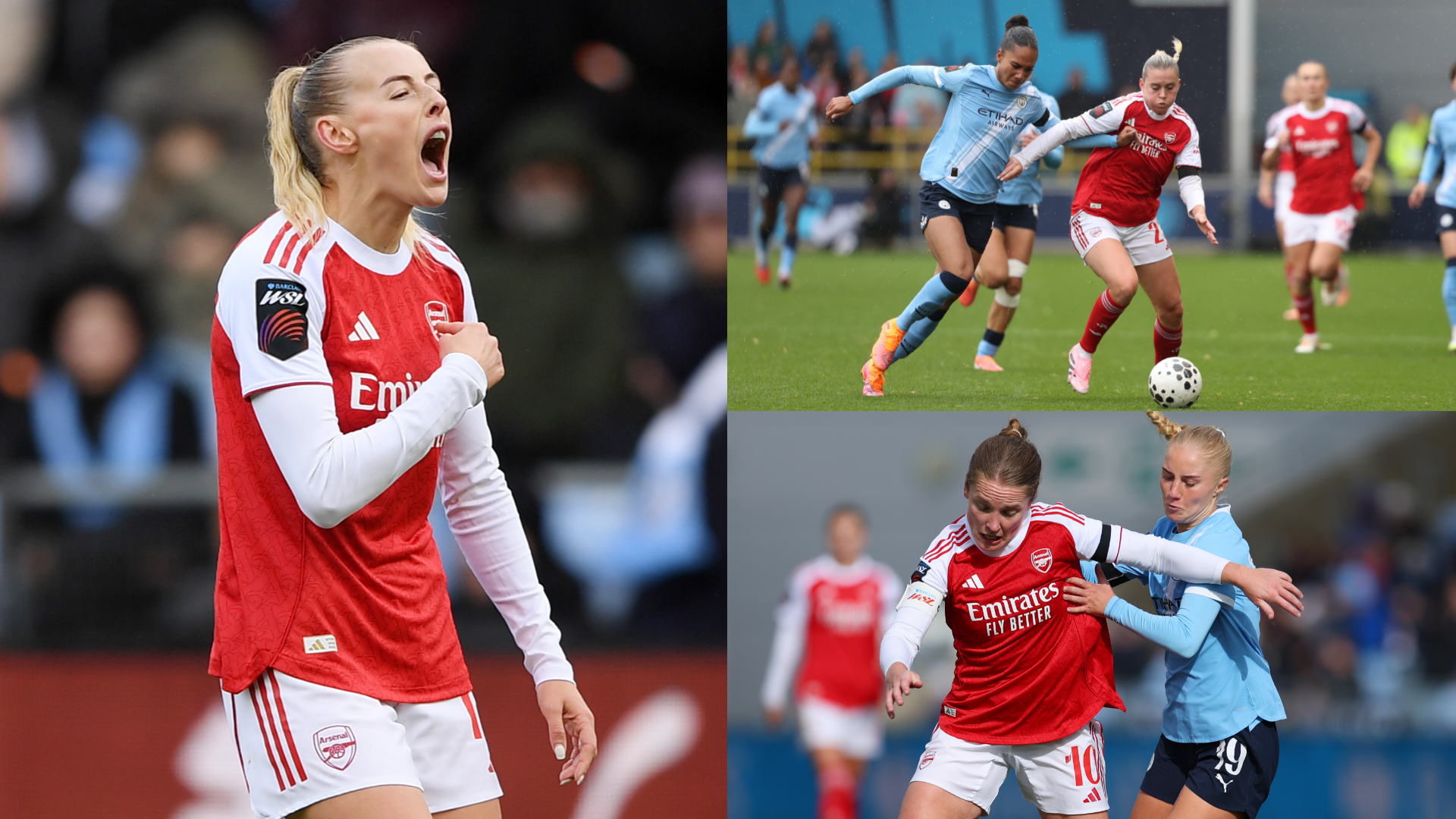 Arsenal Women Suffer First WSL Defeat in Five-Goal Thriller 9 GOAL20 20Multiple20Images20 20320Stacked20 20Facebook2010