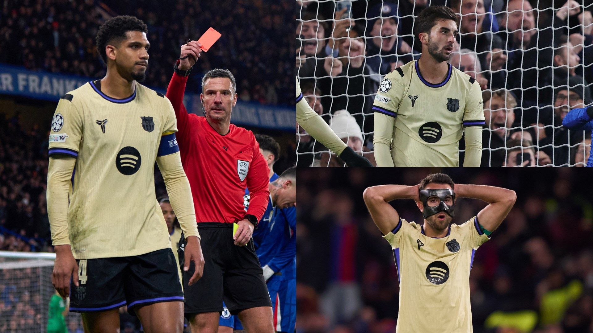 Barcelona Player Ratings vs Chelsea: A Night to Forget in Champions League 3 Araujo20Ferran20Garcia20Barcelona20GFX