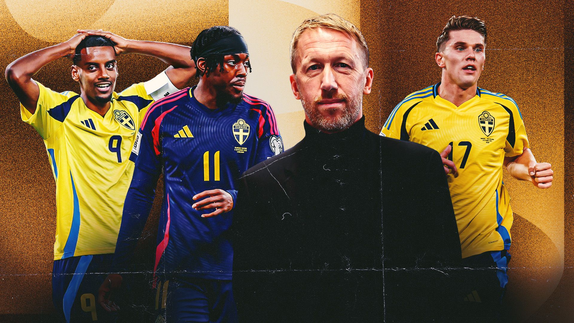 Sweden's Forward Line Faces Crucial Test Under Graham Potter 2 Can20Potter20revive20all star20Sweden