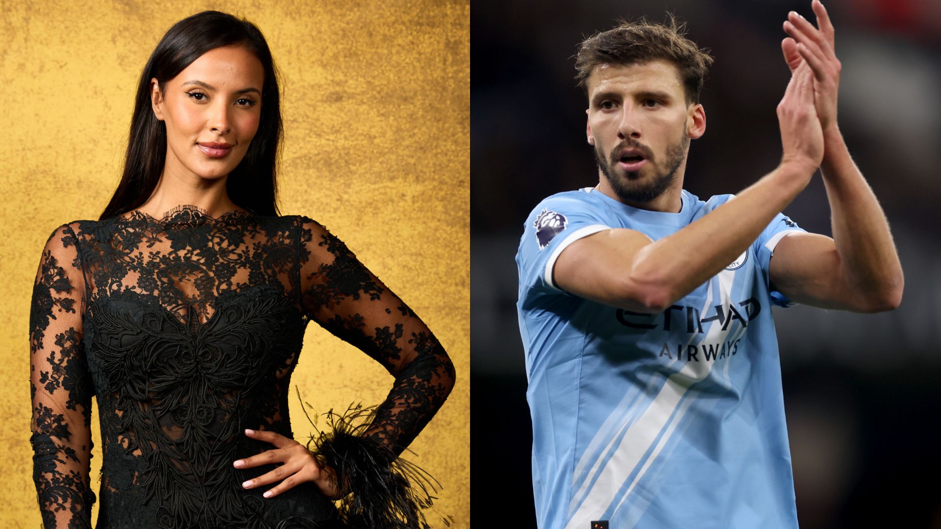 Maya Jama Cheers on Ruben Dias as Man City Dominate Liverpool 3 GOAL20 20Multiple20Images20 20220Split20 20Facebook20 202025 11 10T070704.478