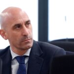 Luis Rubiales Hit by Eggs at Turbulent Book Launch 2 GettyImages 2196859166